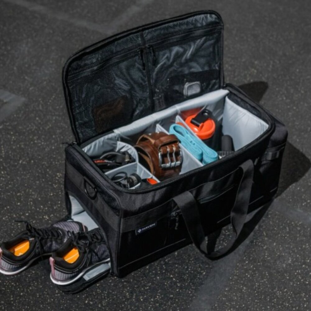 RARE Haven Athletic Large Duffle Gym Bag
